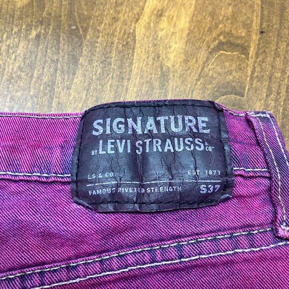 Levi's Custom Garment Dyed Marble Effect Hand Painted S37 Slim Jean Mens 30x30 - Picture 14 of 14